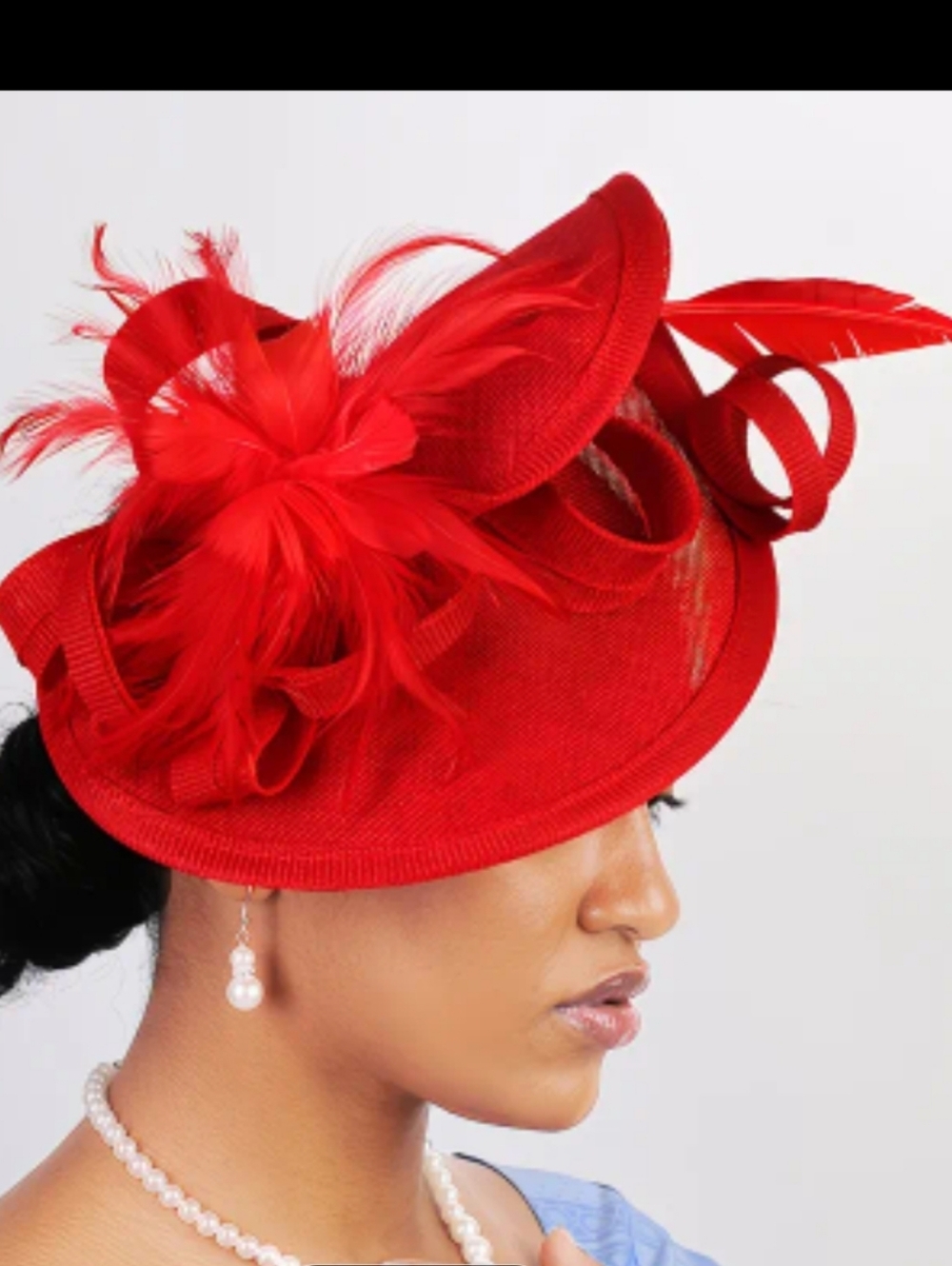 NEW! True Red Kentucky Derby Hat - Picture 2 of 7